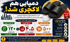 دمپایی هم لاکچری شد