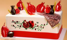 کیک‌های جنجالی شب یلدا: سورپرایز هنرمندان توسط اوستا قناد!