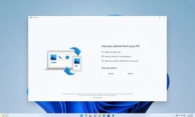 مایکروسافت برنامه Phone Link ویندوز 11 را به کاربران آیفون ارائه می‌دهد