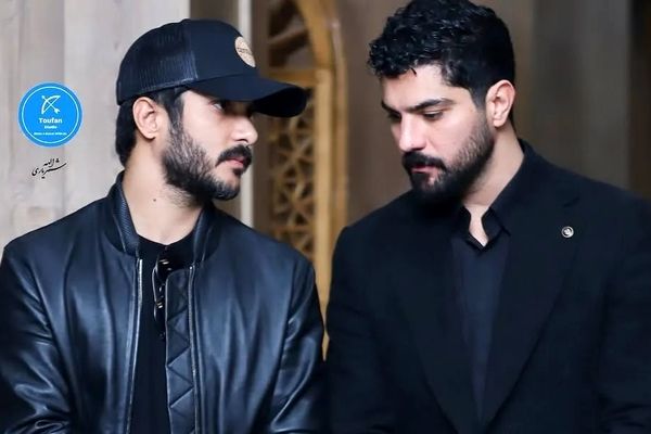 سلبریتی‌های ایرانی در مراسم ختم مادربزرگ ساعد سهیلی و سینا مهراد؛ ستاره‌ها کنار هم + فیلم