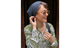 این خانم بازیگر جوان سبک یونیکی در بین رقبایش دارد + عکس