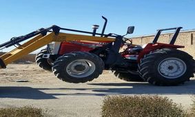 رانندگی دیوانه‌وار  راننده  تراکتور به سبک بازی جی‌تی‌آی!  + فیلم