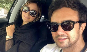 سپیده بزمی پور و شاهرخ استخری زیباترین زوج ایرانی شناخته شدند + عکس ها