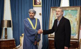 وزیر کشور عمان با لاریجانی دیدار کرد