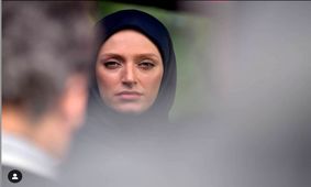 این خانم بازیگر چشم رنگی ایران دل همه را آب کرد ! / زیبا بدون تزریق !