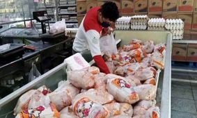 مرغ ارزان باعث هجوم سیل مردم به بازار شد!