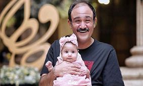 کیک تولد 5 سالگی هانا با شباهت بی‌نظیر به مهران غفوریان؛ عکسی که همه را متحیر کرد!