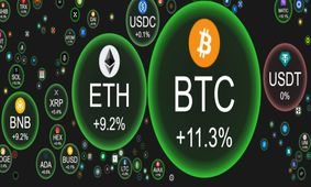 بازار رمزارزها سبزپوش شد: قیمت بیت کوین با رشد بیش از ۱۱ درصد به مرز ۲۵ هزار دلار رسید