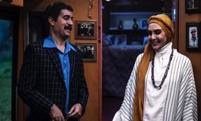عکس جدید شری خانم سریال پایتخت با ارسطو و رحمت وسط جنگل / ببینید باور نمی کنید !