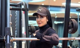 پست انگیزشی جنجالی مریم معصومی با استایل تنیس!