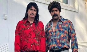 رقص جنجالی بنفشه‌خواه و بهرنگ علوی در جشن عروسی رویا میرعلمی! +فیلم