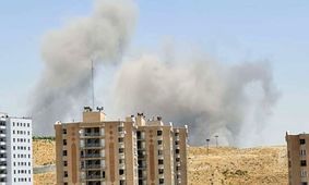  فور ی/ تهاجم دشمن اسراییلی به برخی از مناطق تهران + فیلم