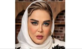 ژست شوکه‌کننده ملکه‌ای بهاره رهنما با لباس عجیب!