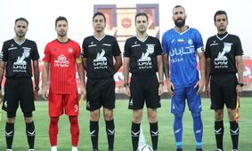 پیام حیدری داور بازی سپاهان - پرسپولیس شد